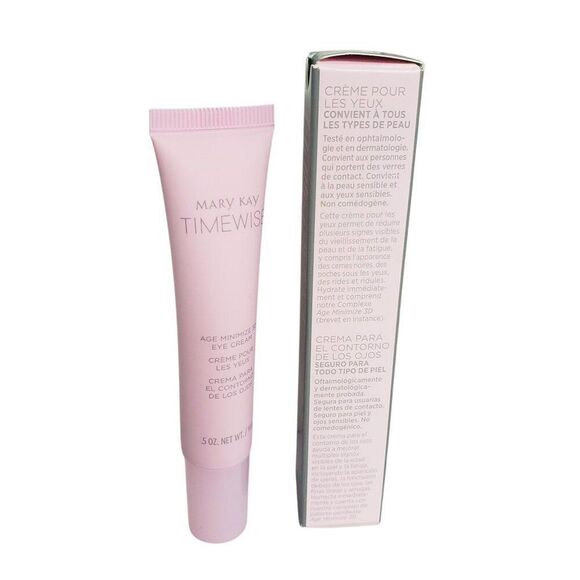 Mary Kay TimeWise Age Minimize 3D Eye Cream 0.5 Oz / 14g For All Skin Types - Picture 3 of 6